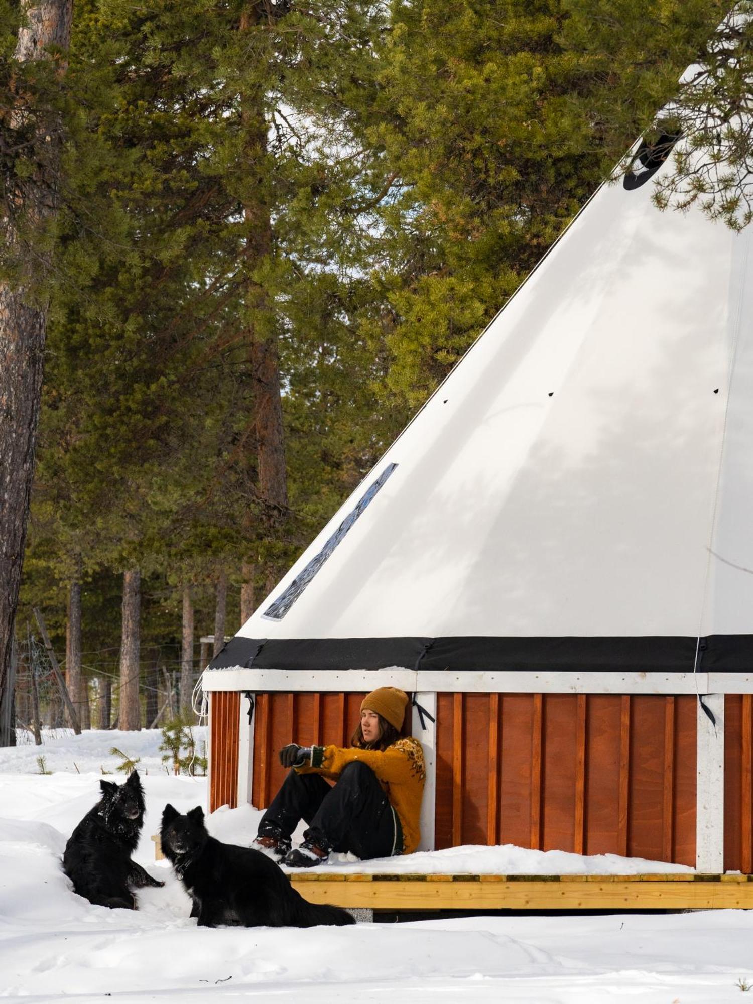 Reindeer Lodge Jukkasjärvi Buitenkant foto